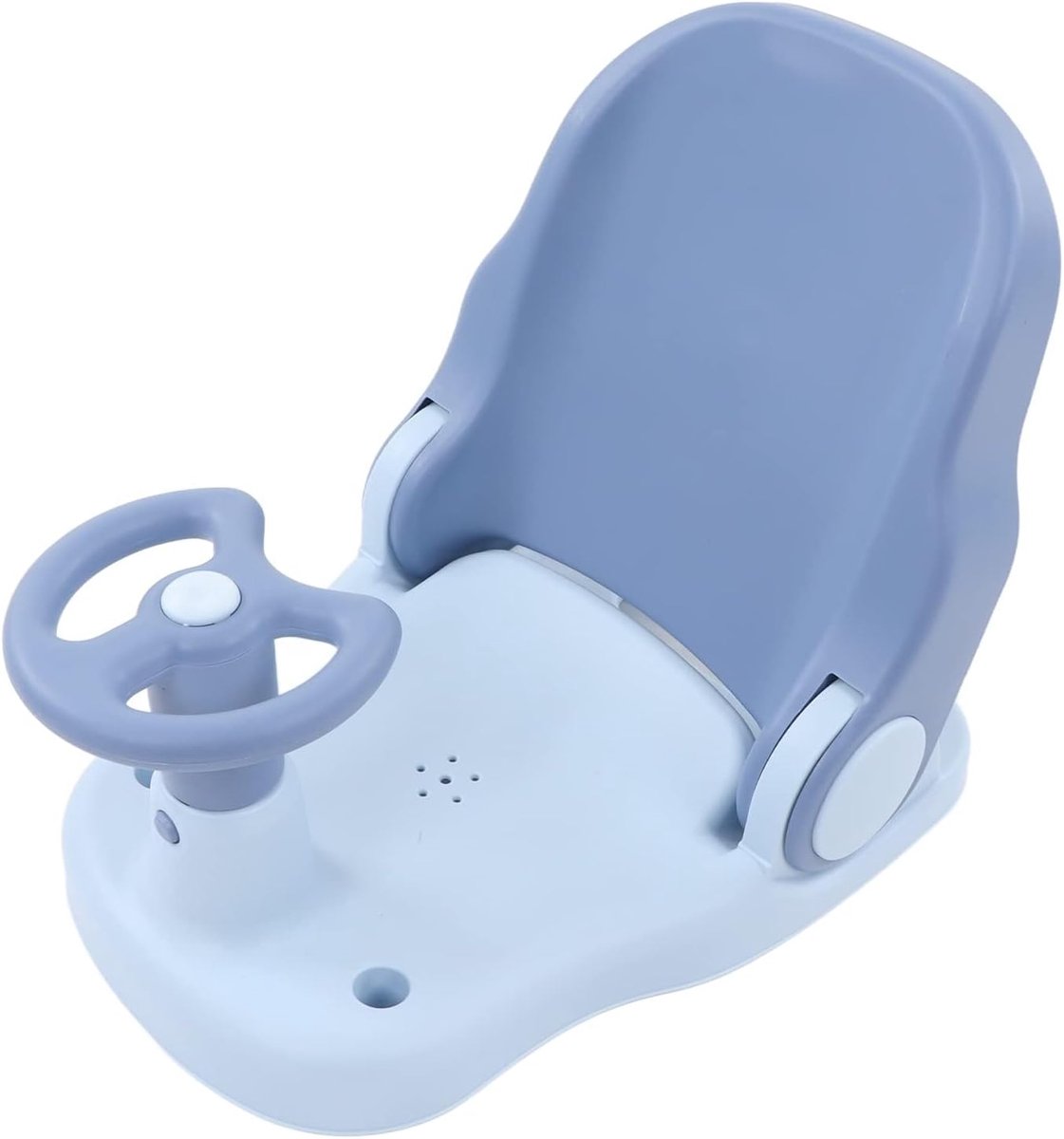 SnelShoppen - Baby Badstoeltje, Verstelbare Baby Bad Douche Stoel voor Peuters met Stabiele Zitplek (Blauw) van Veilig en Duurzaam PP Materiaal