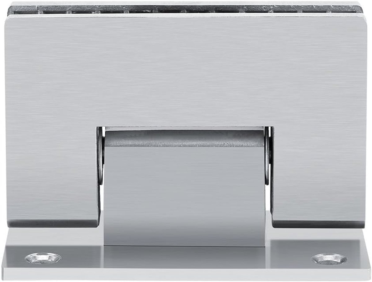 90 Graden Douchedeur Scharnieren, Roestvrijstalen Douchedeur Scharnier, Badkamer Poort Klem voor 8-10 mm Glazen Deuren voor Badkamers, Keuken & Bar