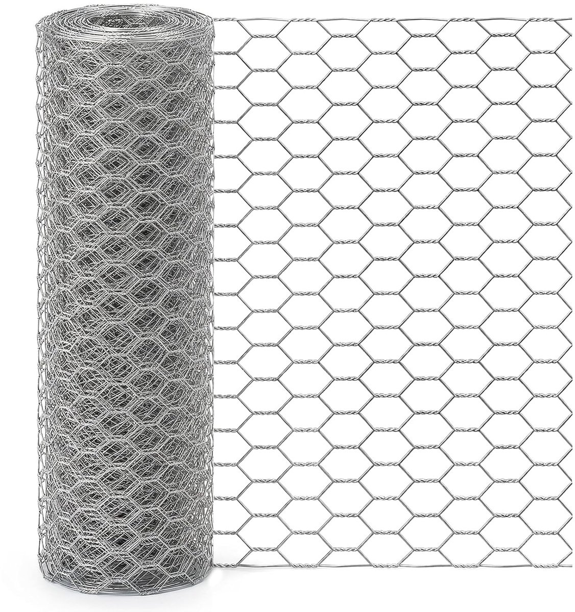 Pluimvee Kippengaas - 13,7 "× 315" Tuinhek Dierlijke Barrière, Zacht Kippengaas voor Ambachten, 1 "Mesh Pluimvee Netting Fence, Huisdier/Konijn/Kippengaas Schermen