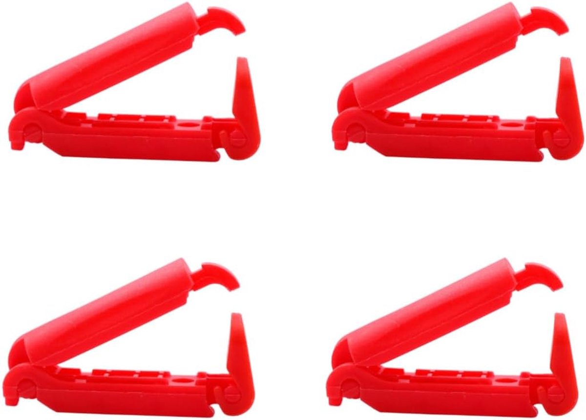 SnelShoppen - 4 Stuks Kinder Veiligheid Autostoel Borstgesp, Anti-Ontsnappings Bevestigingsclips voor Kinderwagen of Hoge Stoel, Universele Borstclips