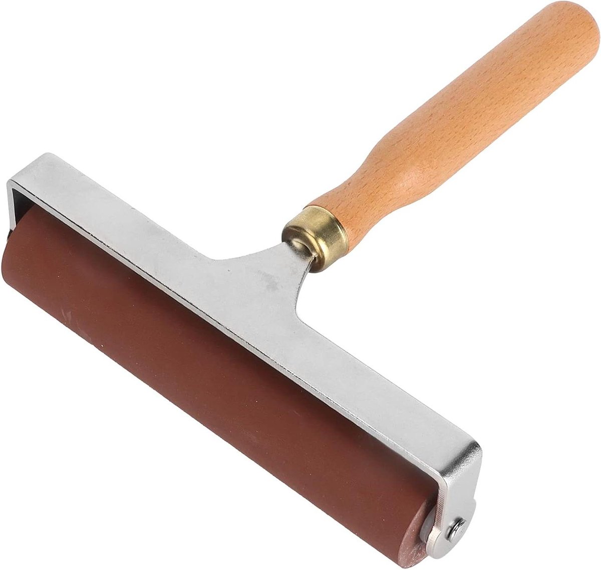 Rubberen Roller - Knutselroller Inktroller - Papierambachten - Hoge Elasticiteit - 15 cm rol - Niet gespecificeerd