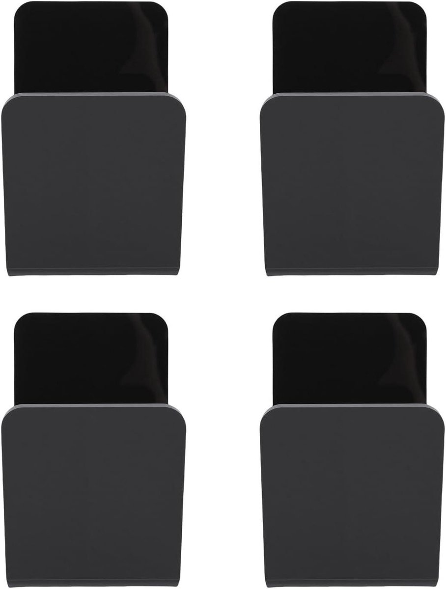 Honkbalhandschoen Wandhouder - Softbalhandschoen rek - Handschoenen organiseren - Behoudt handschoenvorm - 10.1 cm - Zwart