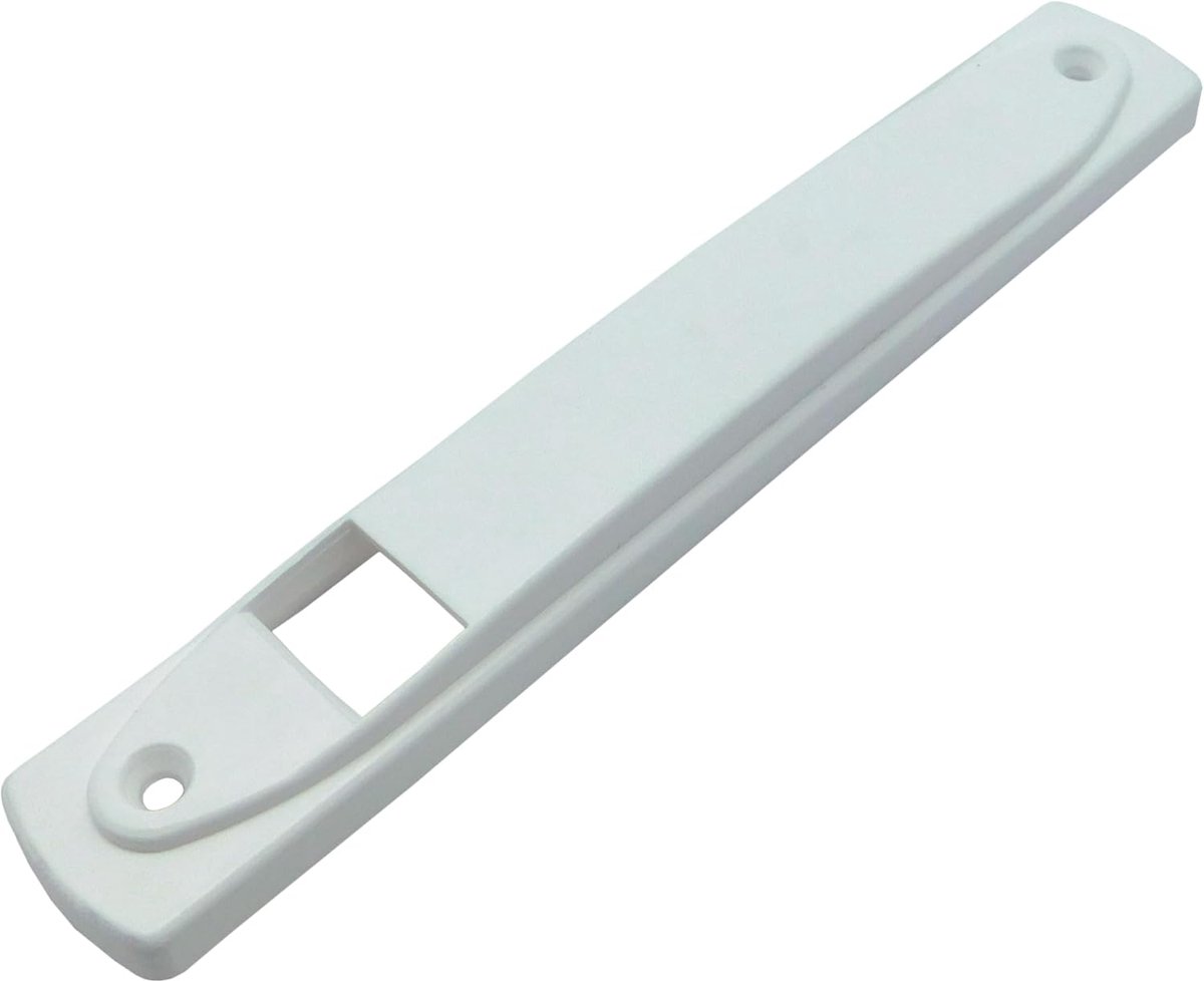 SnelShoppen - Roller Shutter Winder voor 14 mm Gordijnband, Wit, 180 x 28 x 14.5 mm - Beschermende en Decoratieve Oplossing voor Rolluiken
