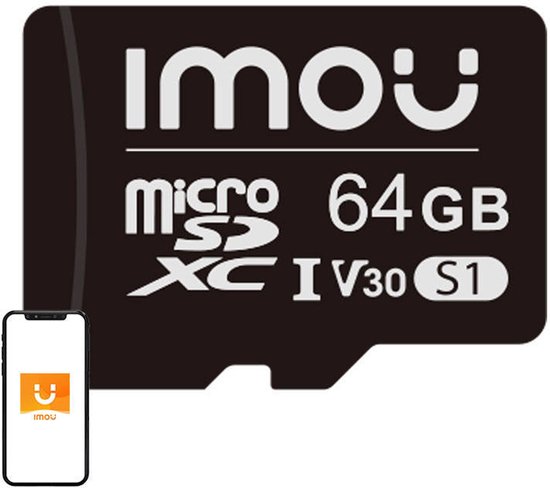 Imou SD card basic - 64GB - Zwart