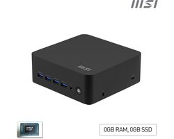 MSI Cubi Z AI 8M-006BEU USFF Zwart 8845HS AMD SoC 5,1 GHz Ingebouwde luidsprekers