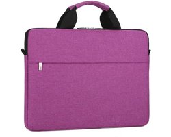 Laptoptas - PC tas - Veilig transport - Waterdicht materiaal - 156 inch - Lila