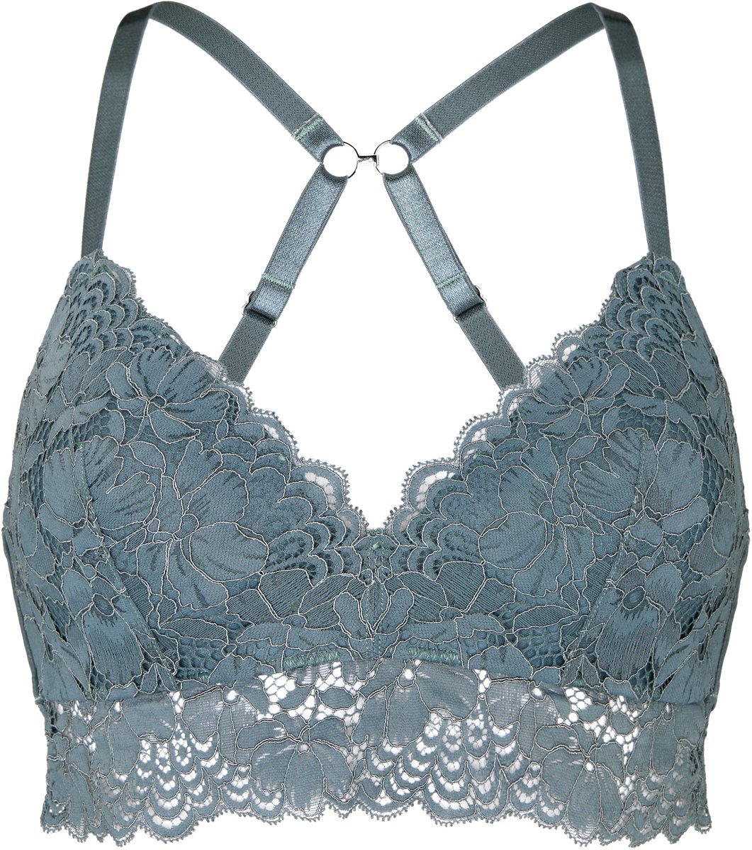 Hunkemöller Andrea Padded Non-Wired Bra Blauw