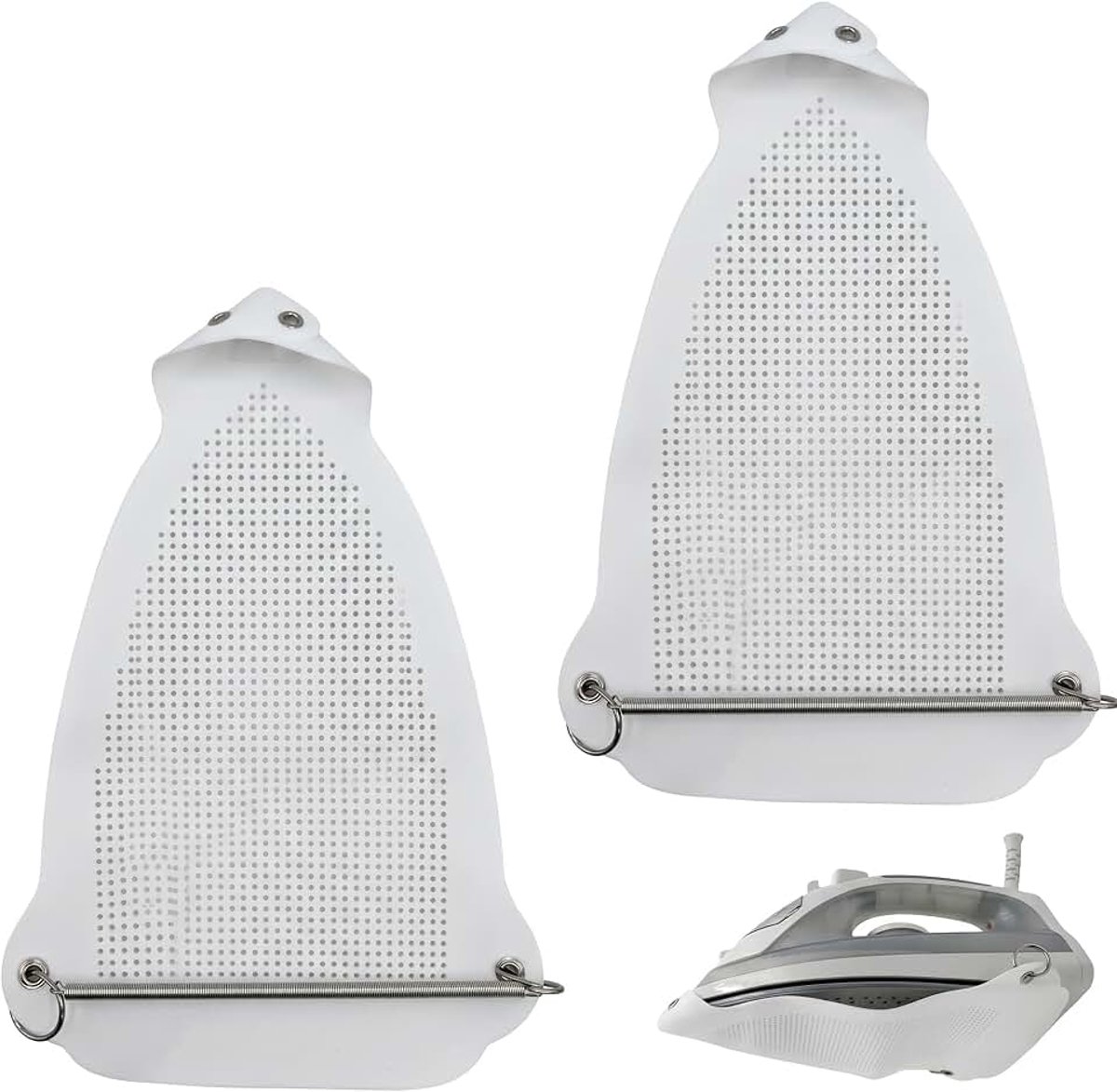 2 stuks hittebeschermingsplaat strijkijzer bescherming voor het strijken stoomstrijkijzer accessoires strijkijzer zool bescherming strijkijzer beschermzool