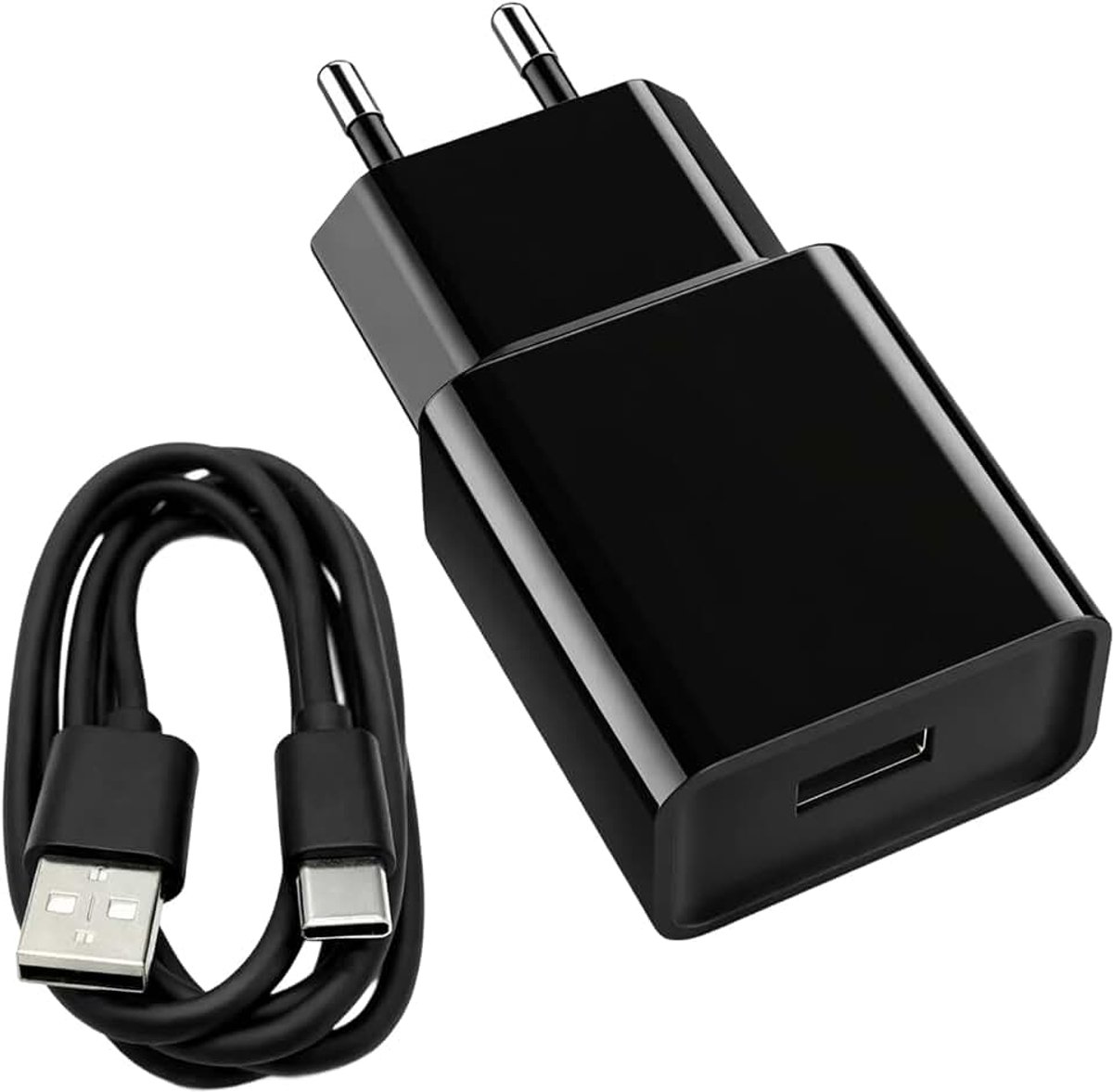 Netzteil 5V 2A – Universal-Ladegerät‑Stecker (100‑240V), kompatibel mit Smartphones, Monitoren, Tischleuchten und weiteren Geräten