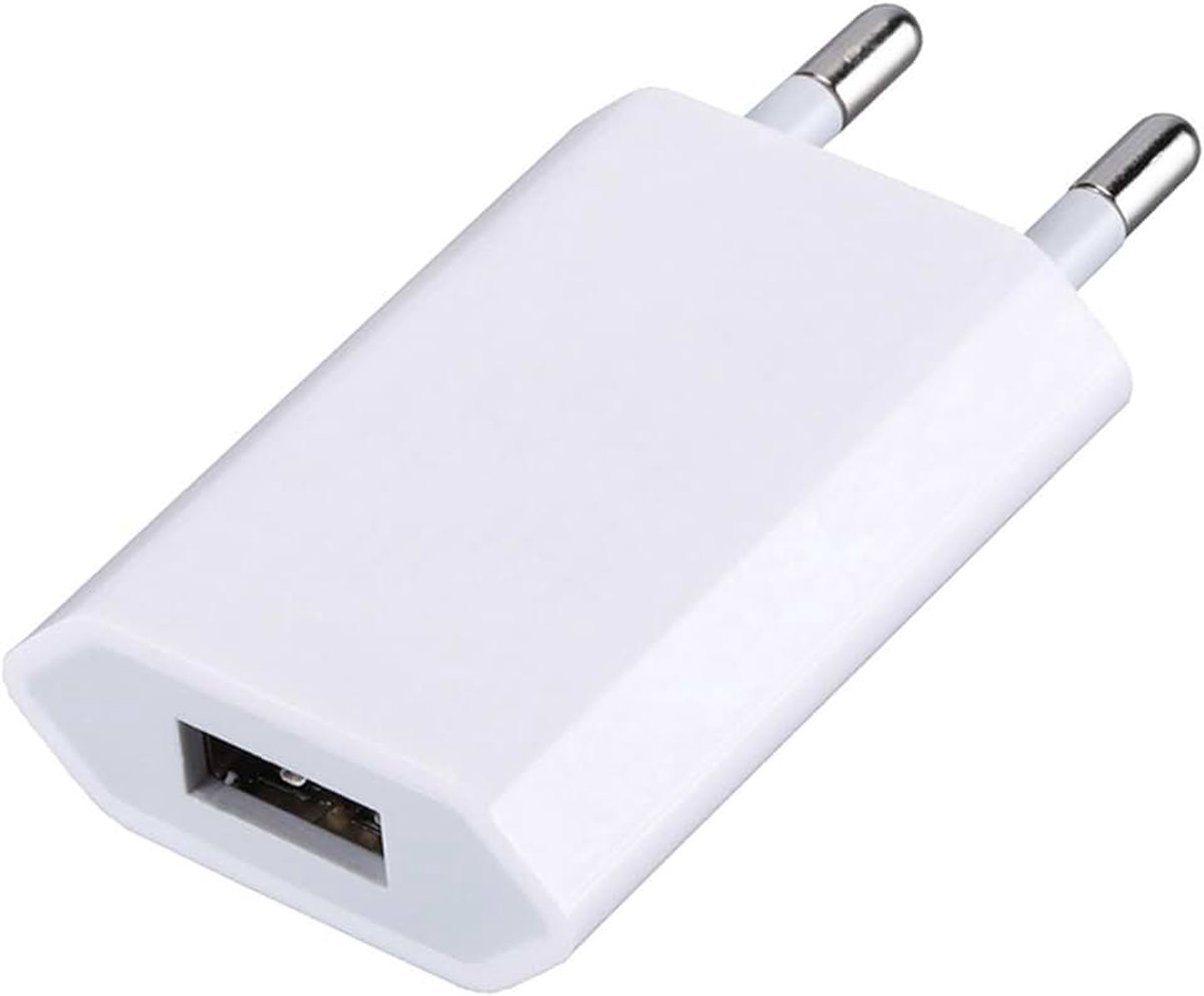 5V/1A USB Voeding Plug Netstekker Socket Adapter Oplaadstekker voor Téléphone Draagbaar, Smartwatch, Écouteurs, Jouets, Lecteur électronique.