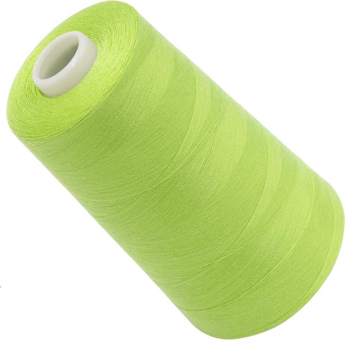 - C72731 - Naaigarenkegel 120 (40/2) 4000 m - van polyester - confectie, kleinwaren, garen, koord, touw, naaien, kleding, draad - kleur groen - limoen - licht