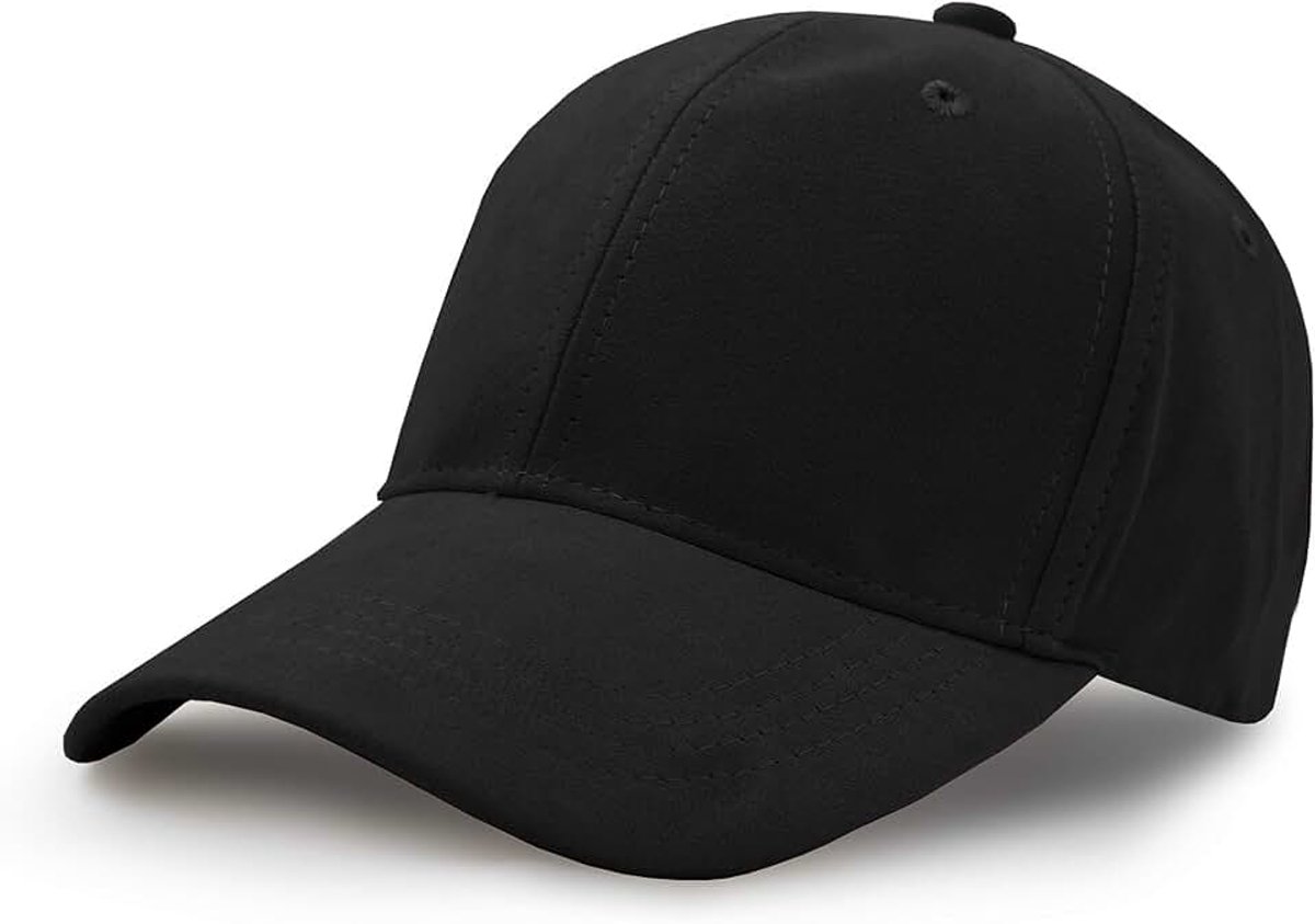 Baseballpet, unisex imitatie suède leren verstelbare effen baseballpet