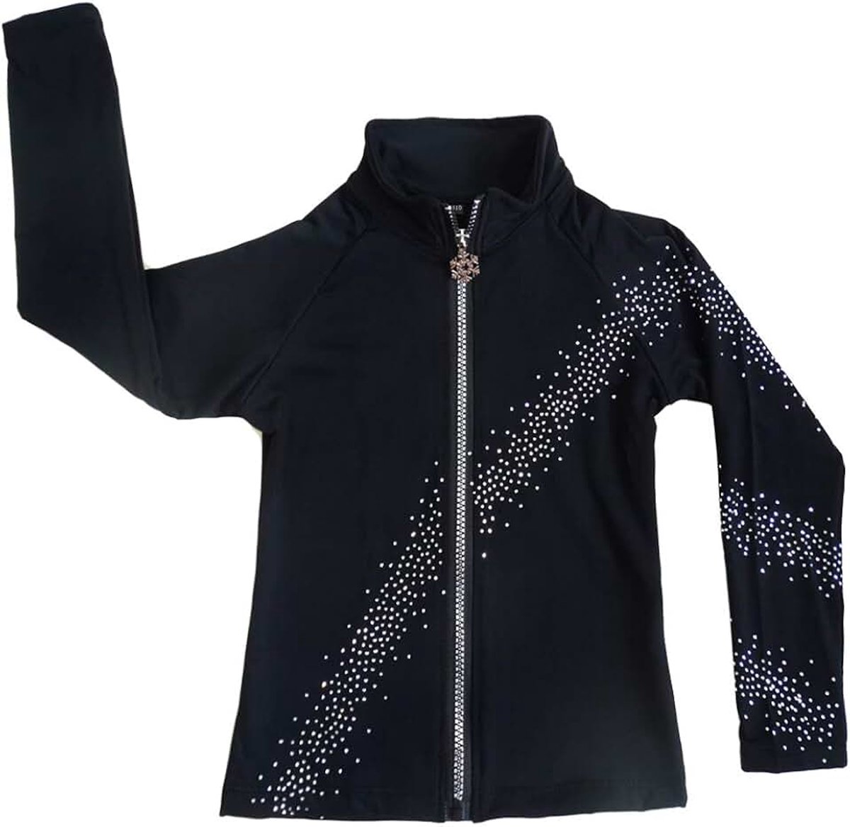 Schaatsen Jassen Meisjes Fleece Oefening Jassen Tieners Kunstschaatsen Tops Warmte