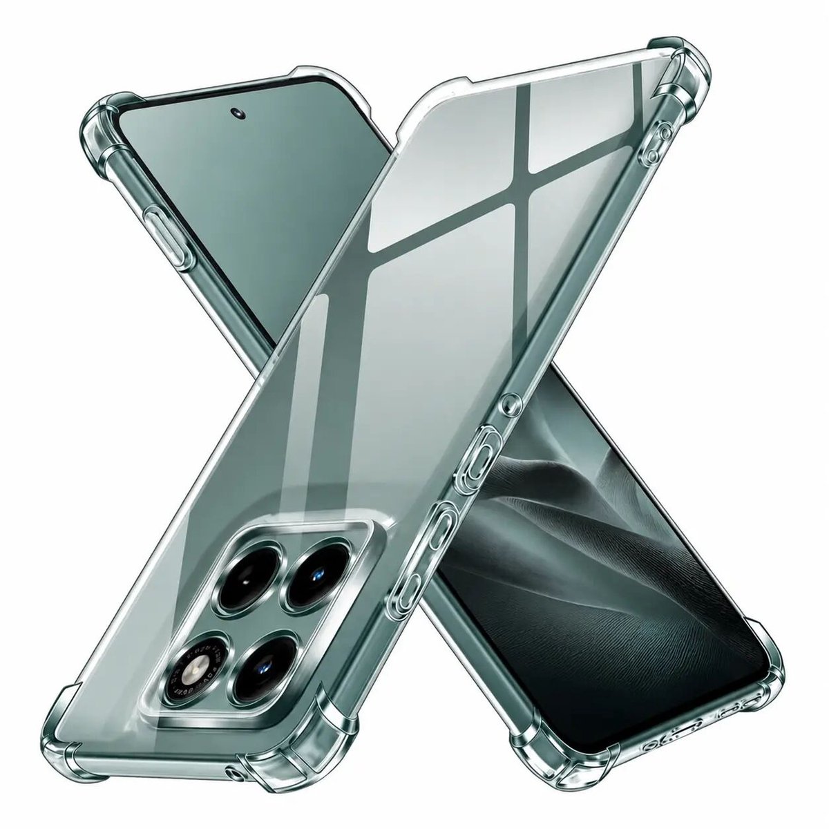 Transparant Hoesje Geschikt voor Motorola Edge 70 Fusion | Schokbestendig TPU | Back Cover | Dun | Flexibel | Shockproof | Doorzichtig
