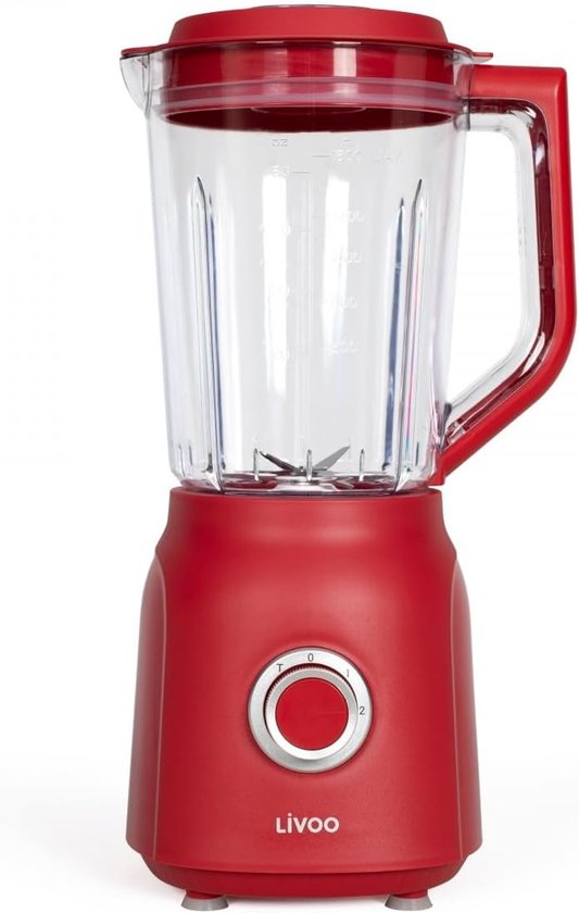 Keuken Blender - Mixer Jar - Smoothie Maken - Dubbele RVS Bladen - 1.5 Liter - Zwart — afbeelding 5