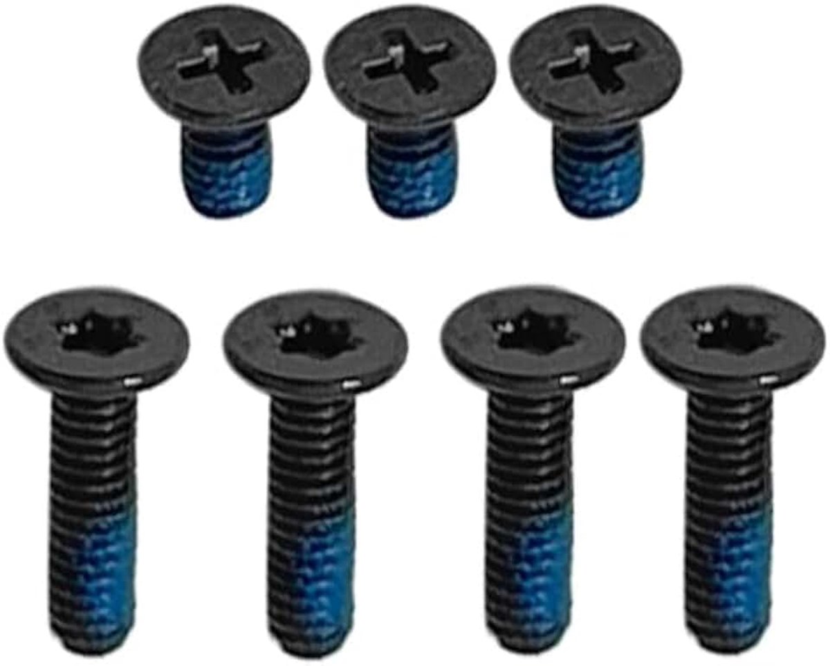Schroeven voor Lenovo Yoga Slim 9 14ITL5 82D1 7 stuks zwart