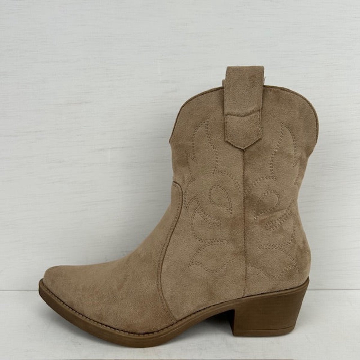 Suèdine cowboylaarsje khaki Khaki / 41