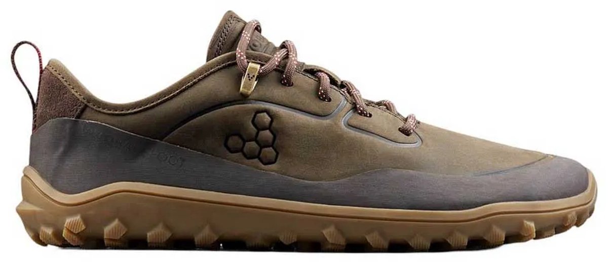Vivobarefoot Tracker Leather Low Barefoot Wandelschoenen Bruin EU 39 Vrouw