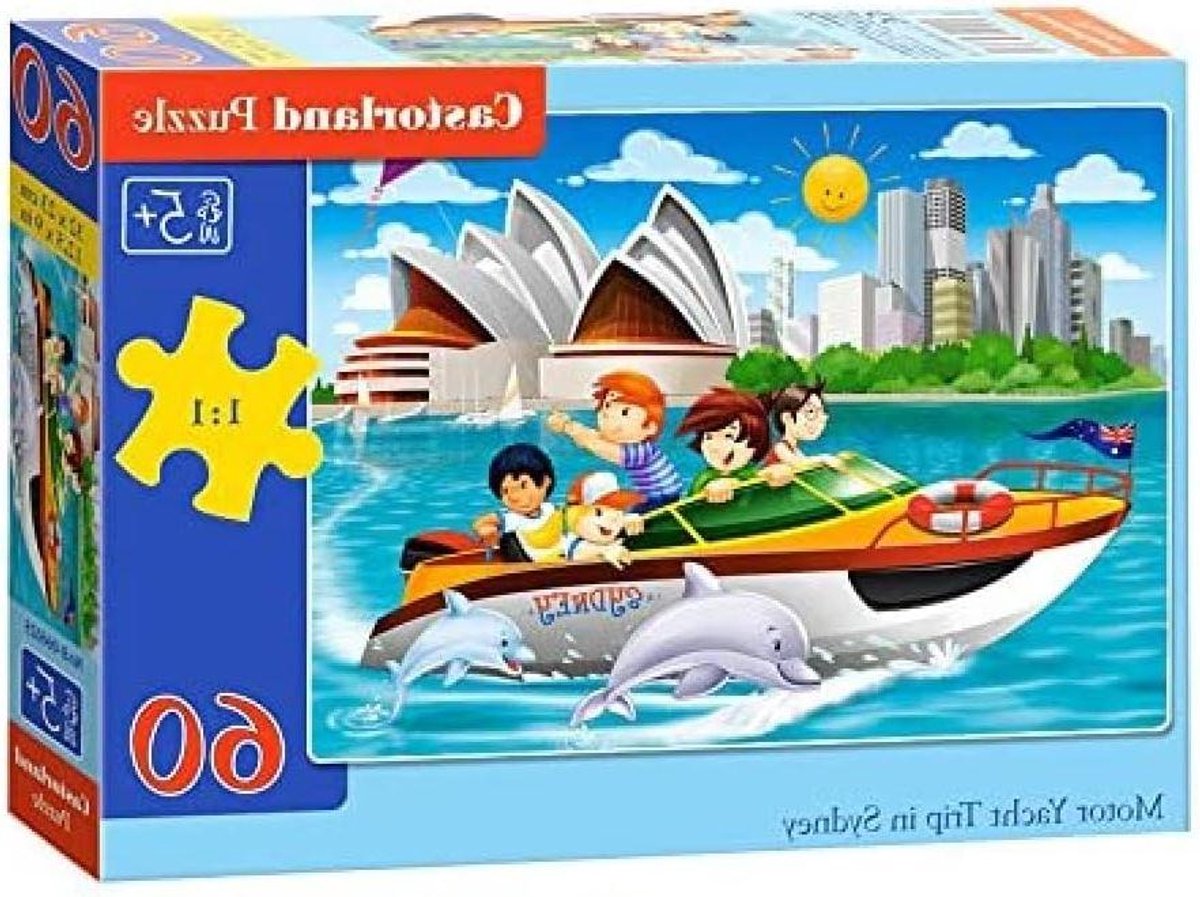 Legpuzzel - Puzzelspel - Ontspanning thuis - Uitstekende drukkwaliteit - 60 stukjes - Meerdere kleuren