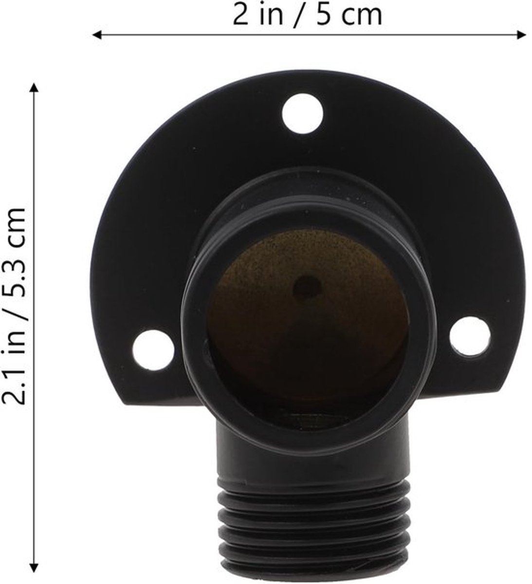Adapter handdouche - Douche ventiel installatieset - Robuuste afwerking - Koper - Douchekophouder - Geschikt voor kraan douchesysteem - 2...