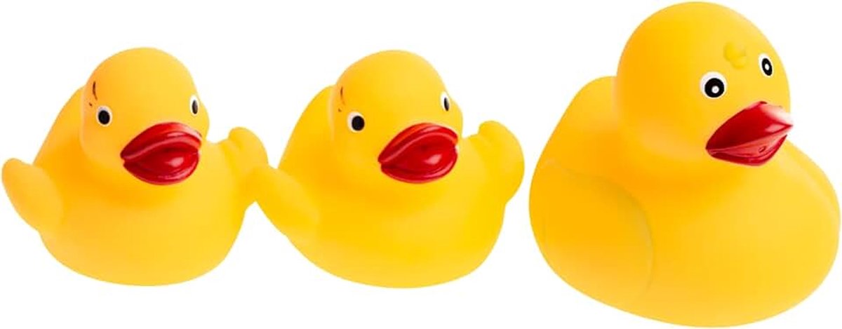 Set van 3 badeendjes.