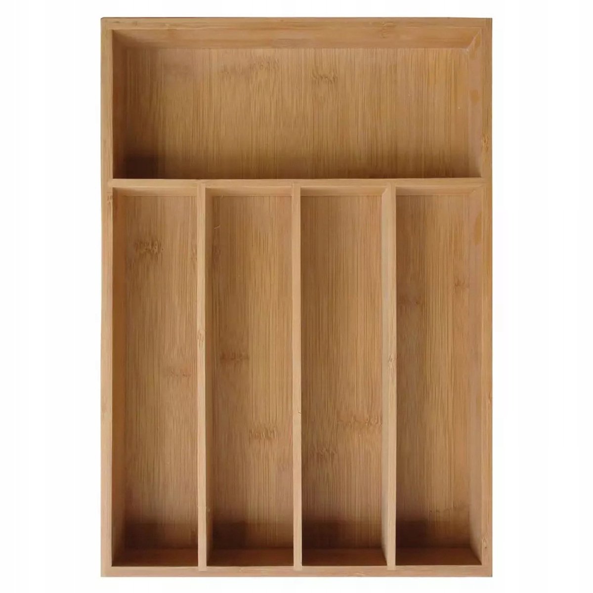 Bamboe bestekorganizer voor lades - 35,5x26,5x5 cm