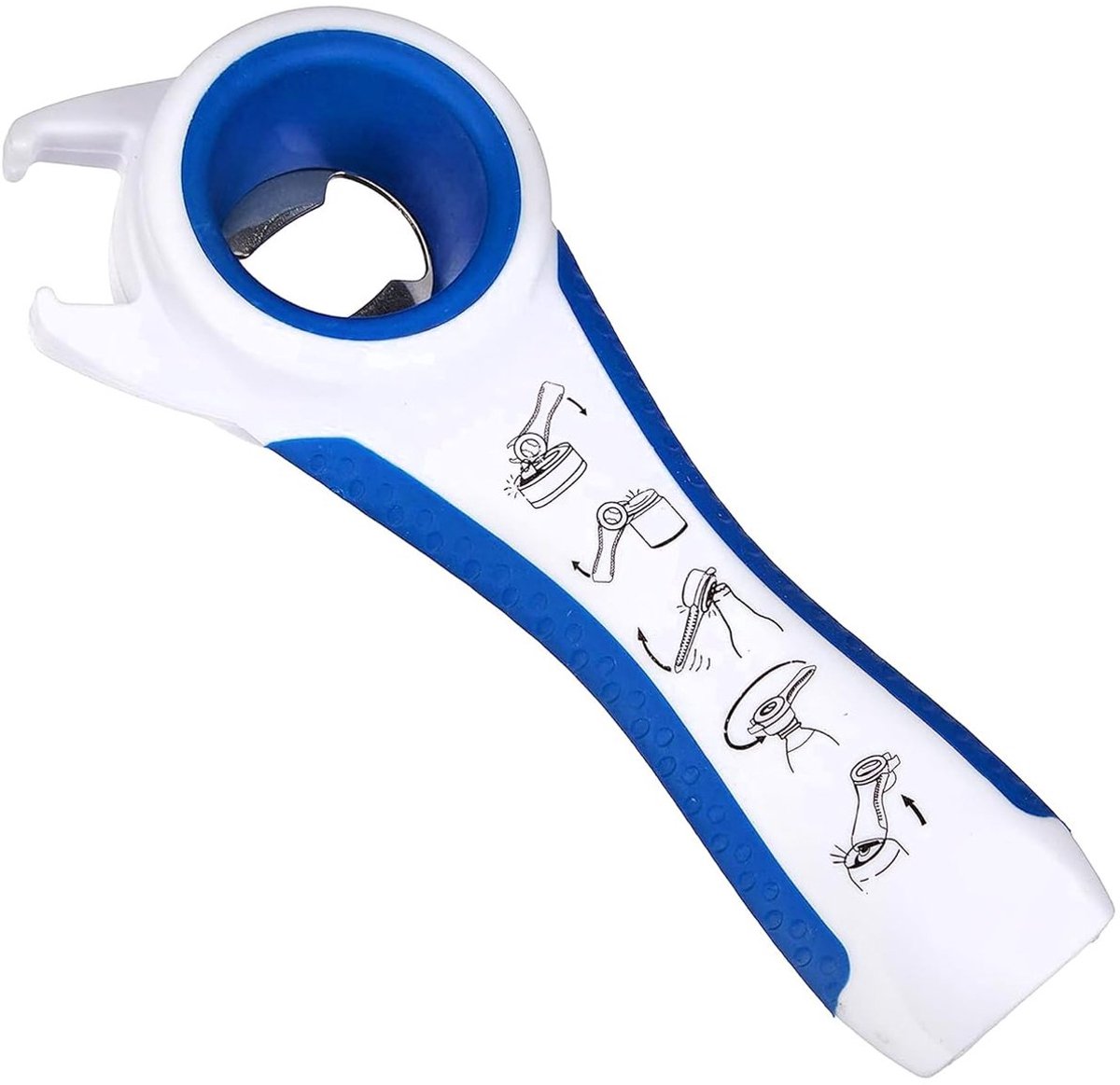 *** 5-in-1 opener - Bieropener - Flesopener - Blikopener - Keukengerei - Multifunctioneel - Doppen van Flessen te Verwijderen van Heble® ***