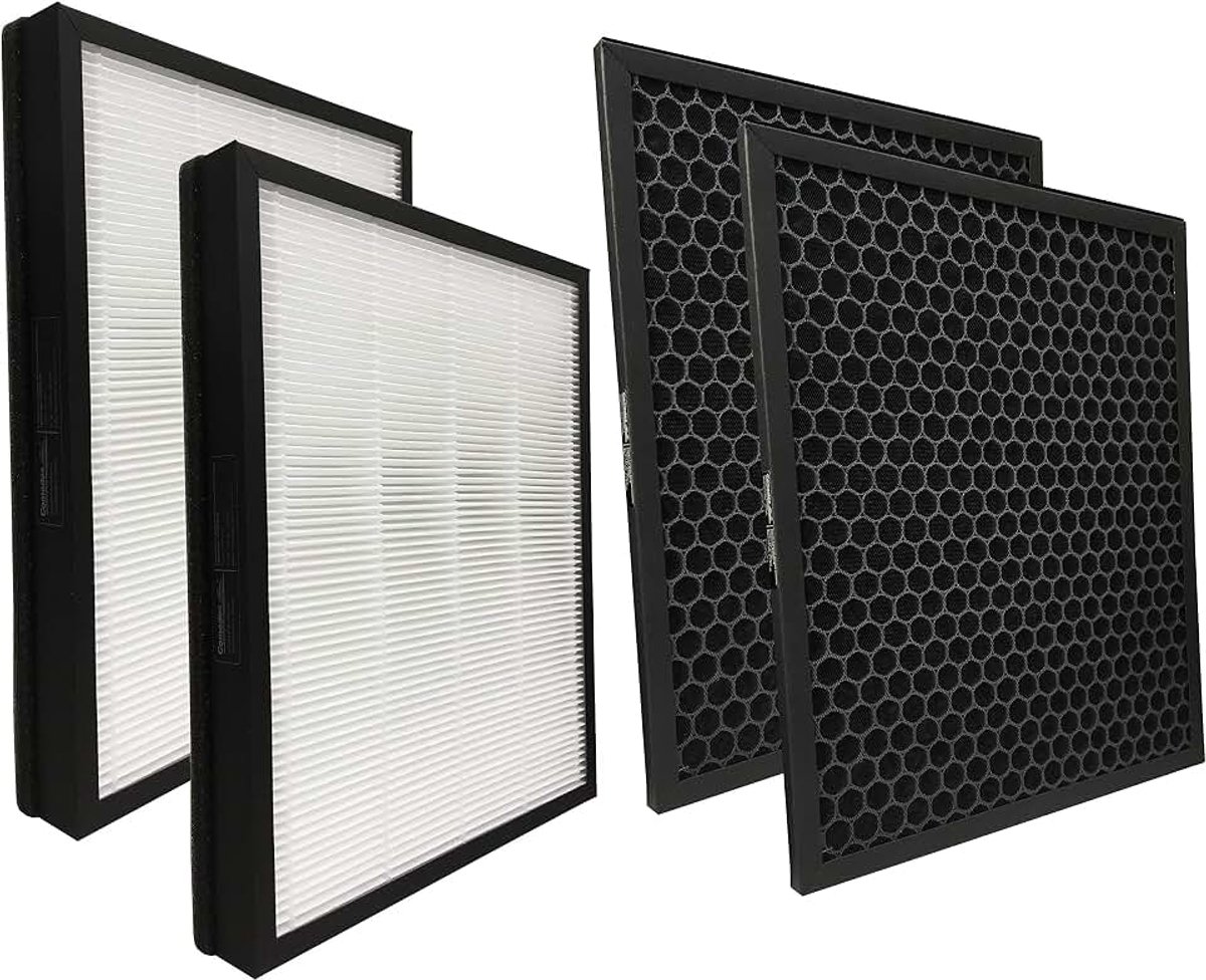Individuele filter voor Philips AC5659/10 luchtzuiveraar (5000 Serie) | vervangt Philips FY5182/30 (compleet set, enkel pakket)