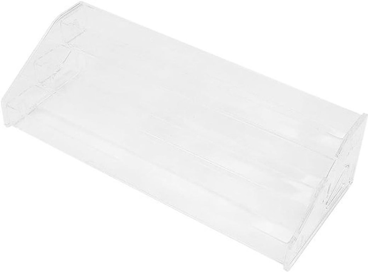 Opbergrek voor nagellak en cosmetica - 3-laags displayrek van transparant acryl - Etherische oliehouder - Cosmetische vitrine voor kaptafel - Badkameropslag - Stijlvolle en praktische cosmetica-organizer