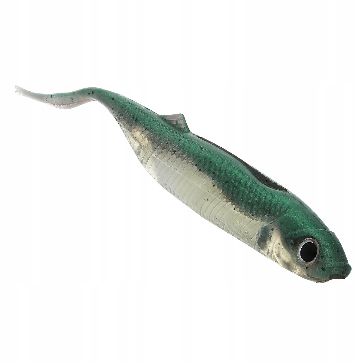 JMC Glow Worm Kunstaas 10cm - Zachte Siliconen Vis, 5.5g