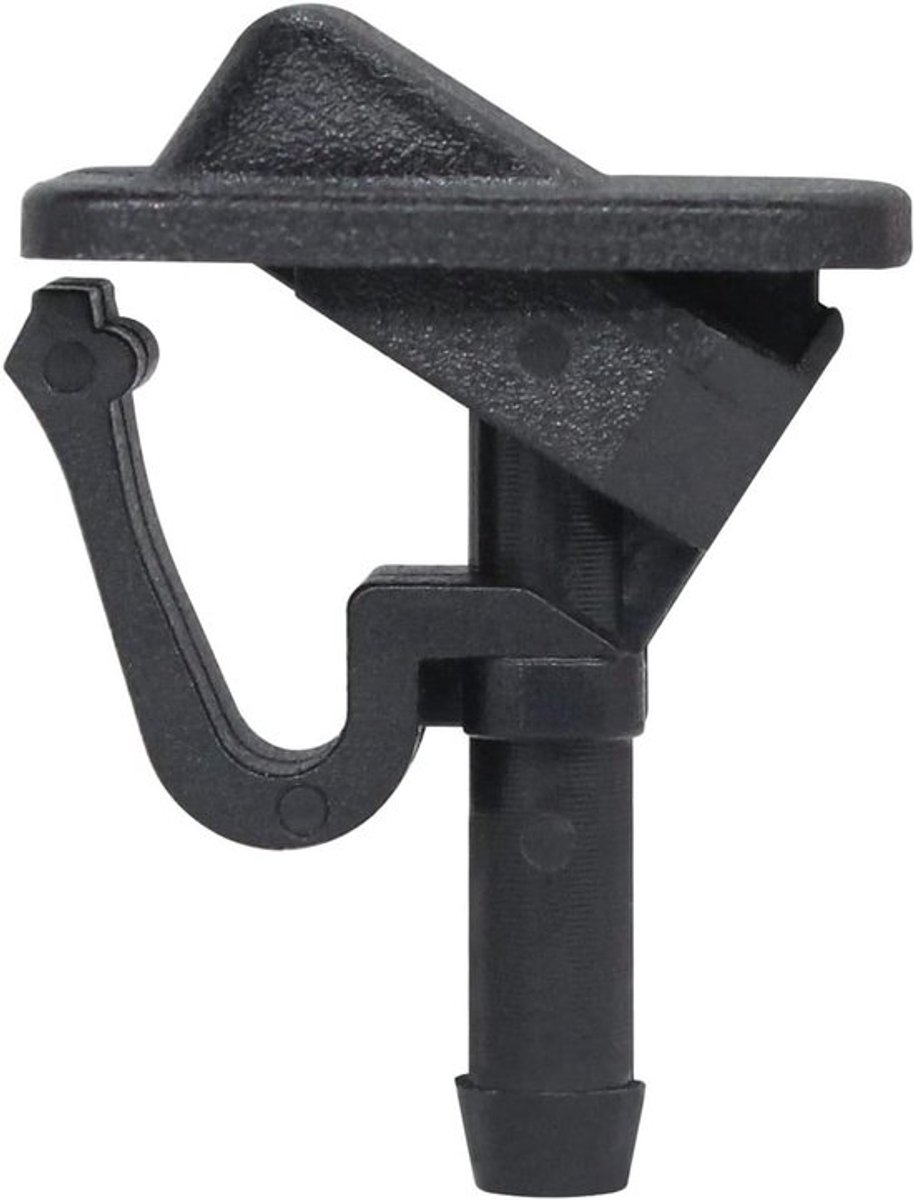 Ruitensproeiersproeier - Vervanging - Fit voor Jeep Wrangler JK TJ - 2002-2012 2002-2006 - Geschikt voor - Zwart OEM#: 55156728AB