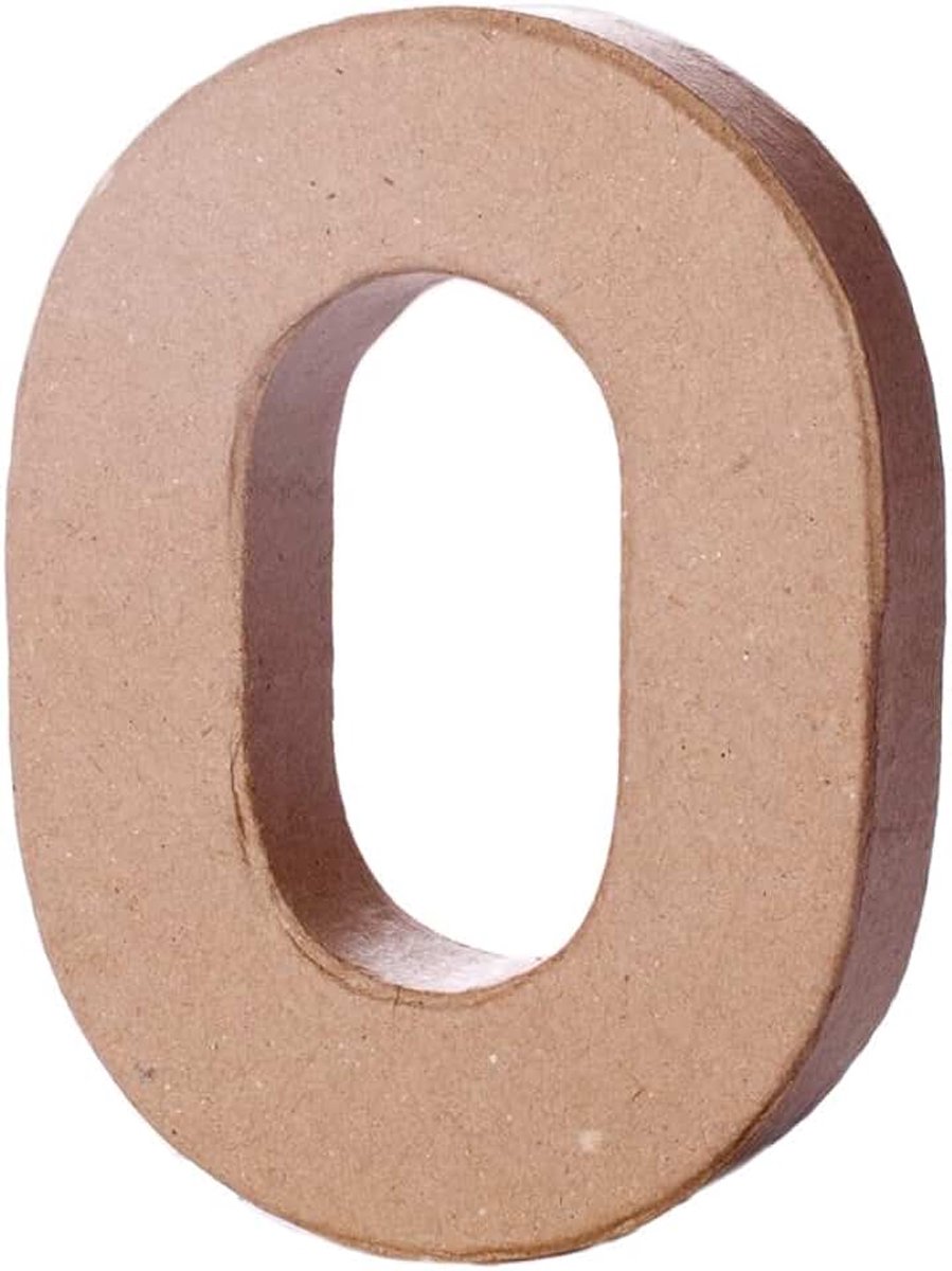 Maché-papier, bruin, klein