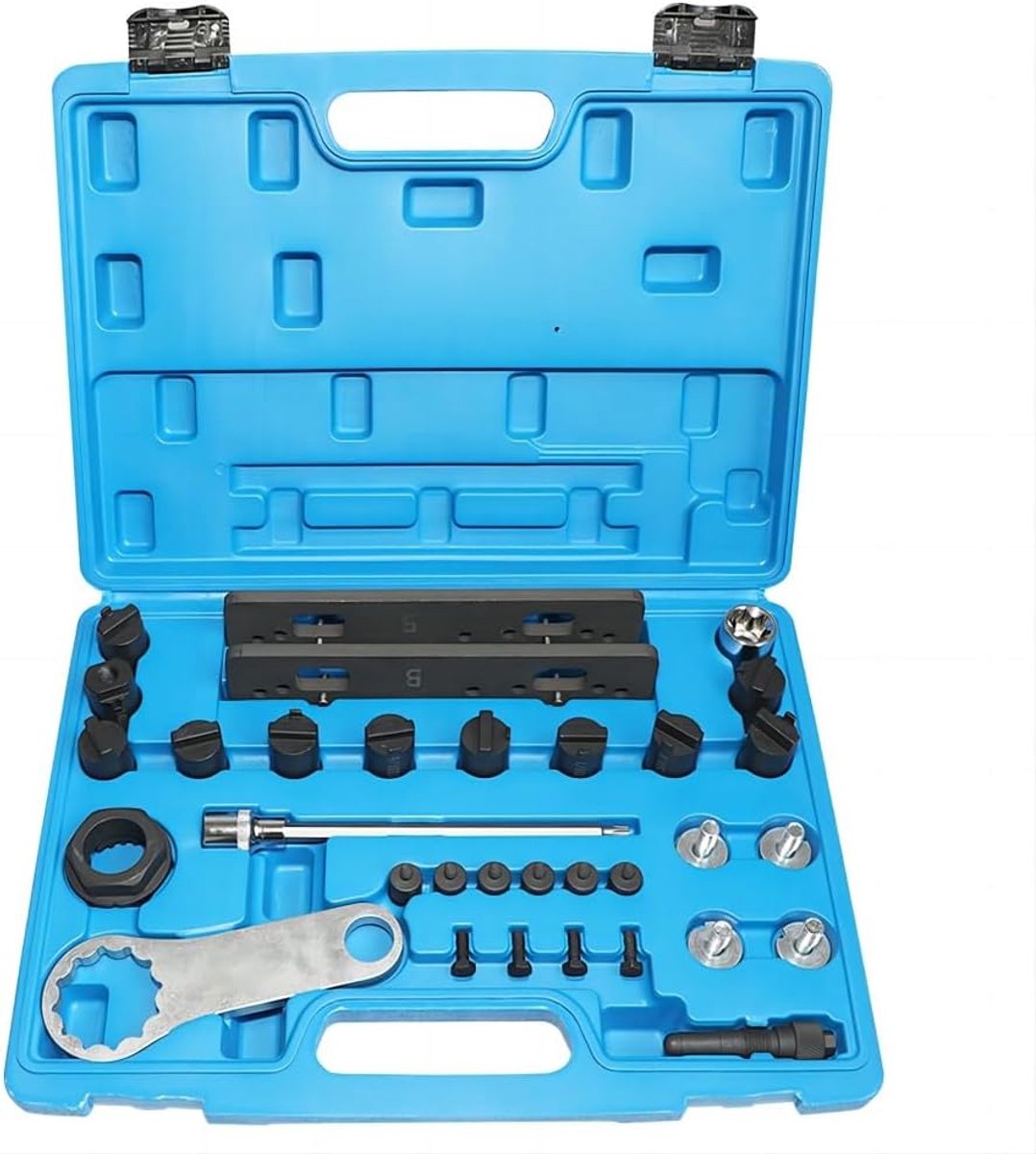 Nokkenas Timing Tool Kit Compatibel met Audi VW Cam Locking Vervanging voor Porsche 2.9 3.0 TFSi T40331 met Montage Verwijdering Socket T40382 Nokkenas Richter Teller Houder T90002