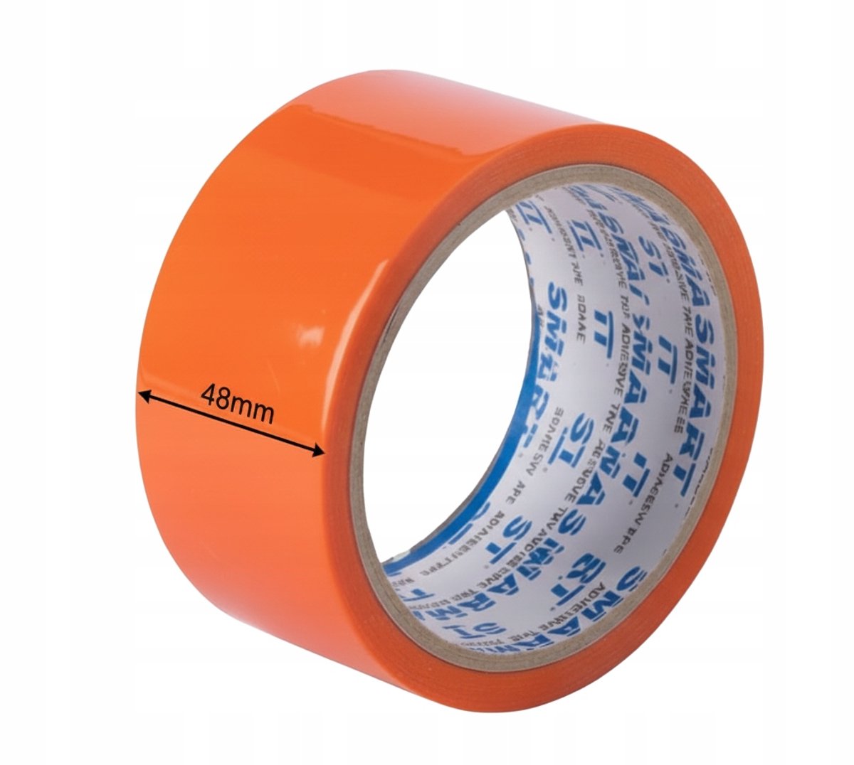 Oranje Pakkingstape SMART 48mm x 45.5m - Sterk en Zichtbaar