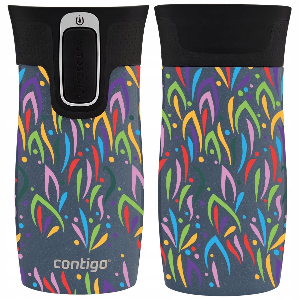 Contigo West Loop Mini Thermosbeker - 300ml - Blauw Metallic
