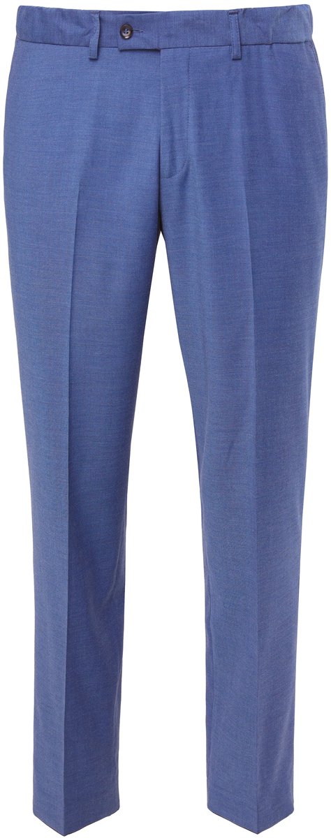 JP 1880 - Heren - Zakelijke broek Amalfi FLEXNAMIC® business mix en match Amalfi - Diepzeeblauw - Maat 64