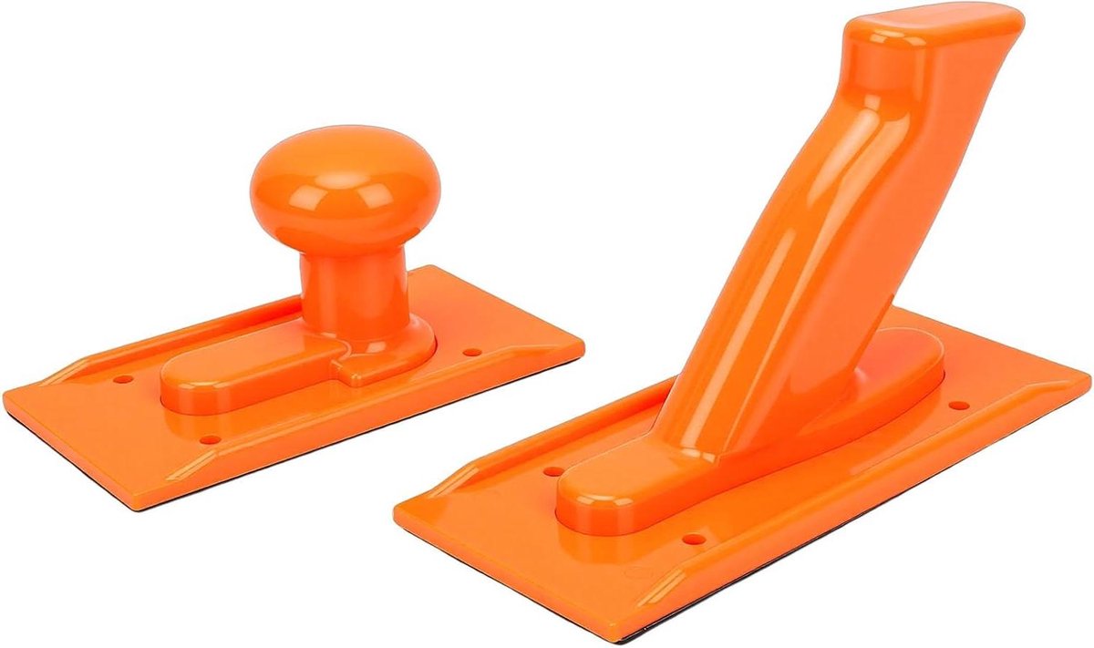 Houtbewerking Duwstok - Veiligheidshulpmiddel - Veilig Werken - Slijtvast ABS Materiaal - 256 g - Oranje