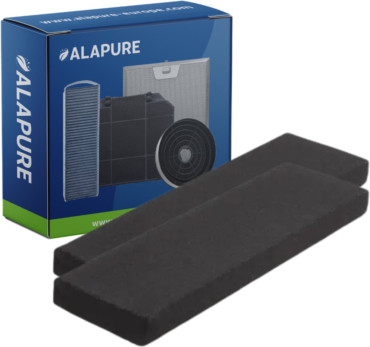 2x Koolstoffilter voor Novy Monoblock 563-80070