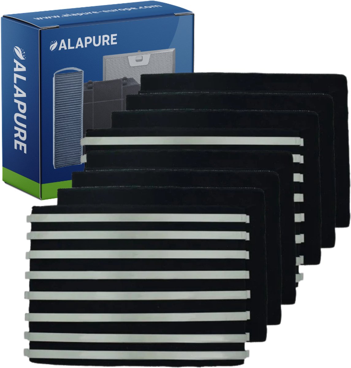 2x Longlife Koolstoffilter voor Faber 112.0471.609 / FLL18-120 (4St.)