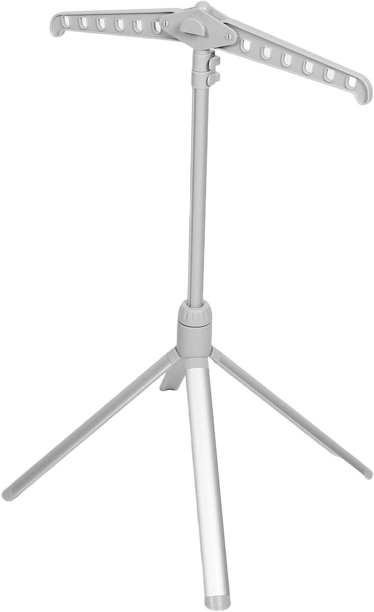 Kledingstomer Stand - Steamer Hanger - Kleding Presenteren - Opvouwbaar Ontwerp - 147 cm Hoog - Grijs