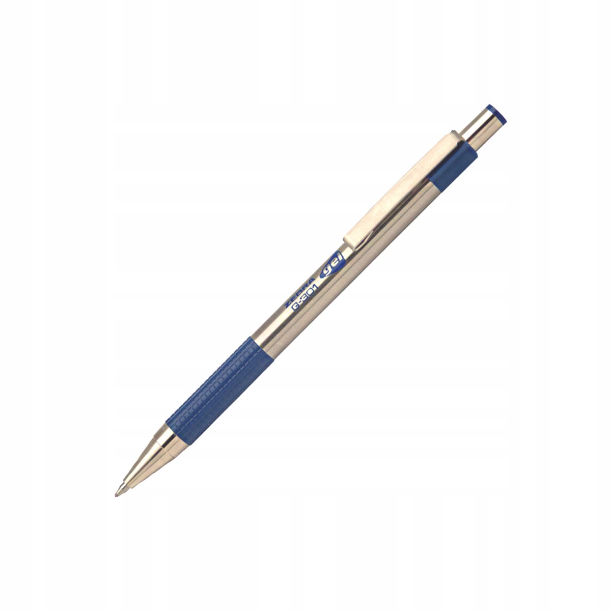 Zebra G301 Metal Gel Pen 0.7mm Blauw