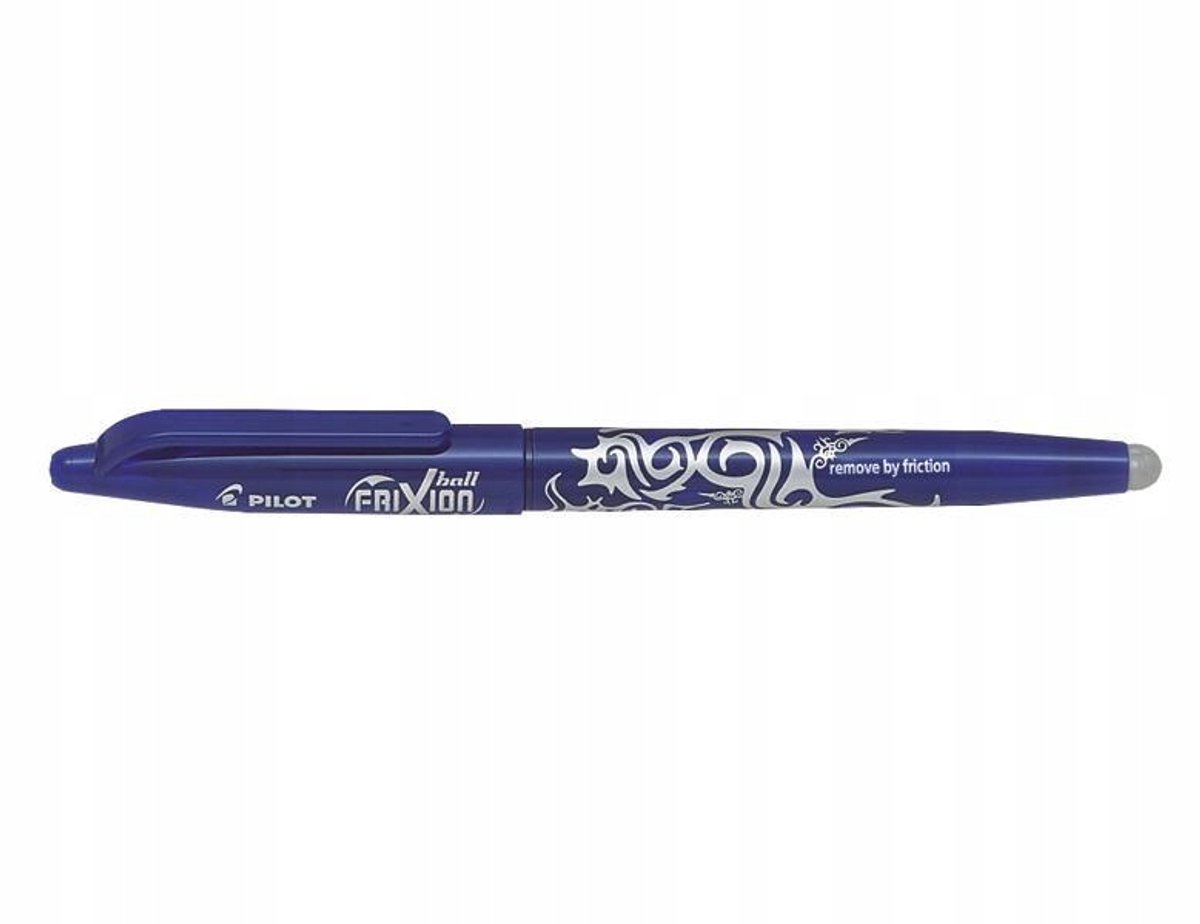 Pilot Frixion balpenset - blauwe inkt, 0,7 mm, 3 vullingen