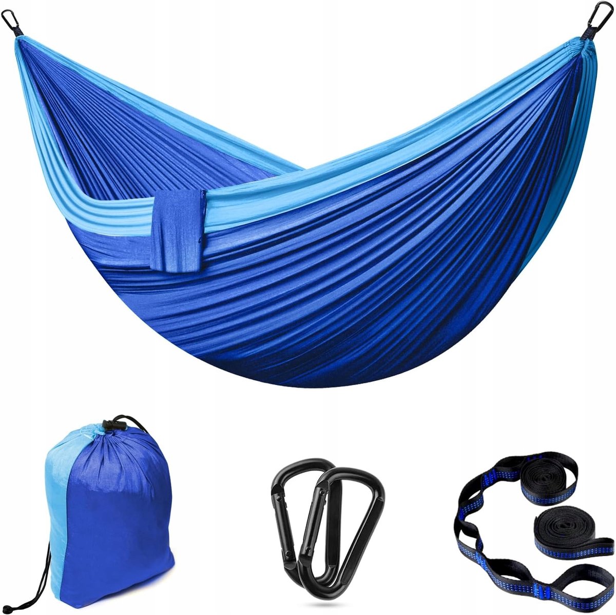 Dubbele Hangmat 300x200cm - Ultralicht & zwaar tot 300kg