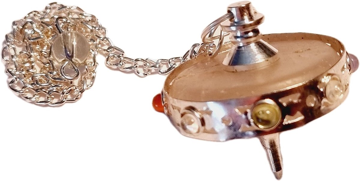 7 Chakra bergkristal UFO slinger