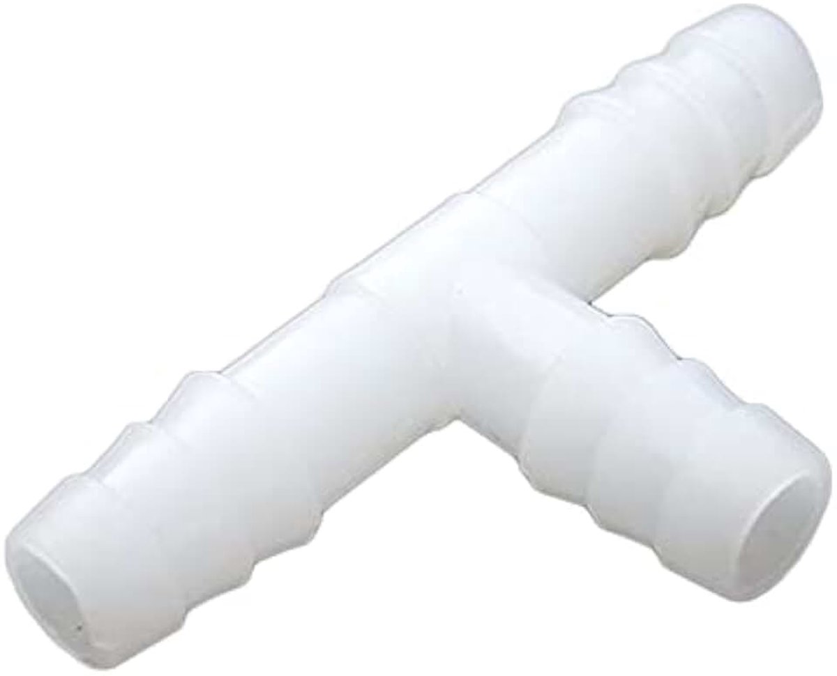 Set van 3 stofzuigerslangverbindingen met een diameter van 4 mm voor siliconenrubberen slang