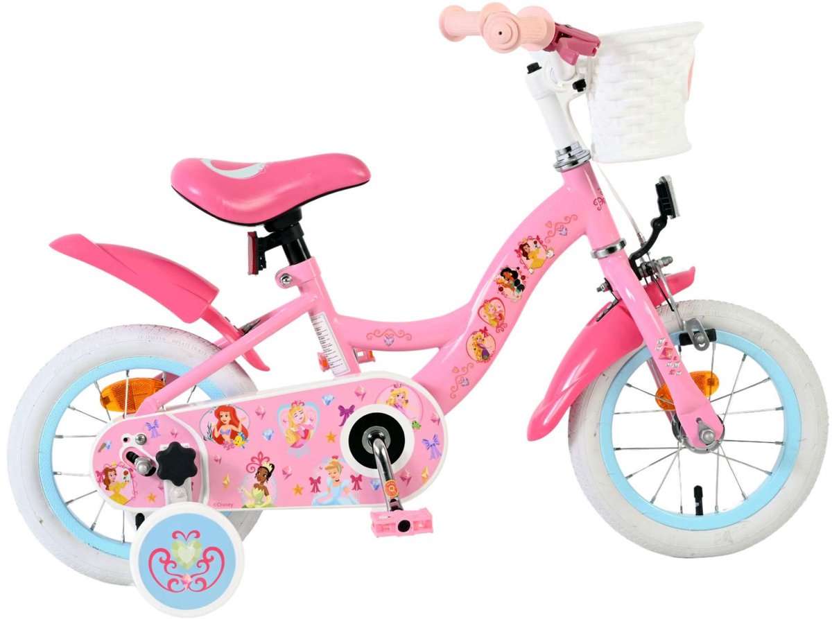 Magic Royals Kinderfiets - Meisjes - 12 inch - Roze