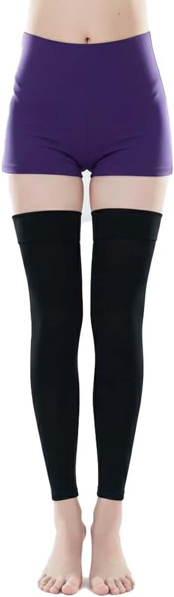 Compression stockings for medical thighs, without foot, 23-32 mmHg, promotes blood flow, helps with varicose veins - ShopVlot