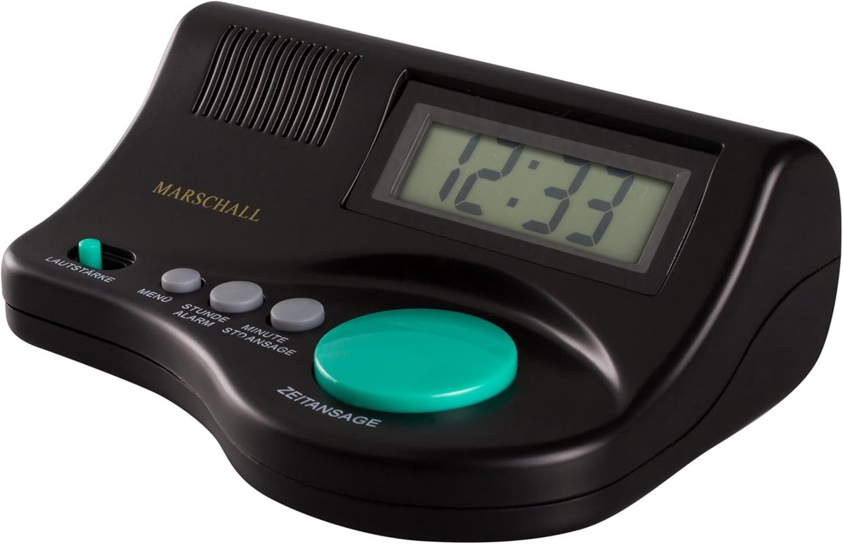 Speaking Alarm Clock Swing - Table Clock with Voice Release - ShopVlot