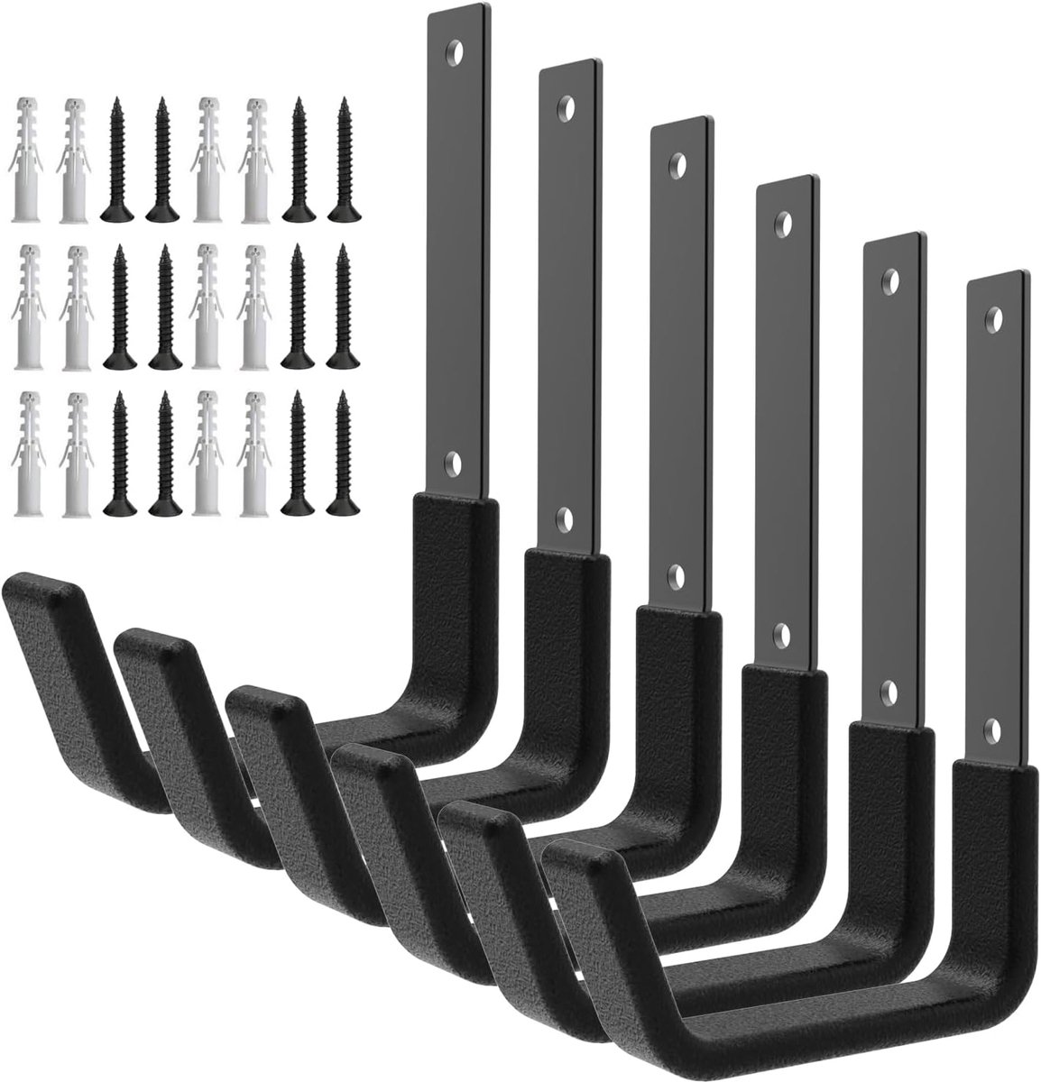 Heavy Duty Utility Hooks for Garage Storage Utility Hooks Wall Mounted, Garage Hooks Heavy Duty, Garage Wall Hooks - ShopVlot
