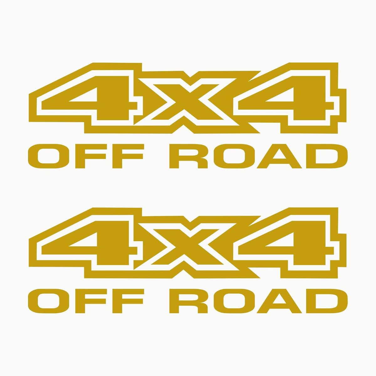 Offroad Stickers 2 Stuks - Outdoor Stickers 20x6.5cm - Vinyl - Personaliseer je auto - ShopVlot